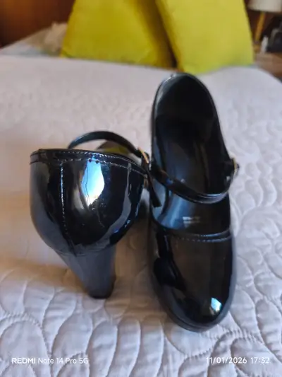 Zapatos negros de charol Flexi - T39 - miniatura 4