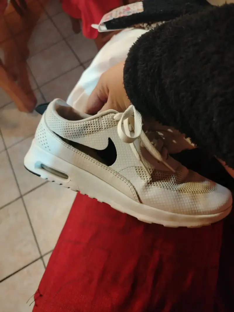 Zapatillas deportivas blancas Nike