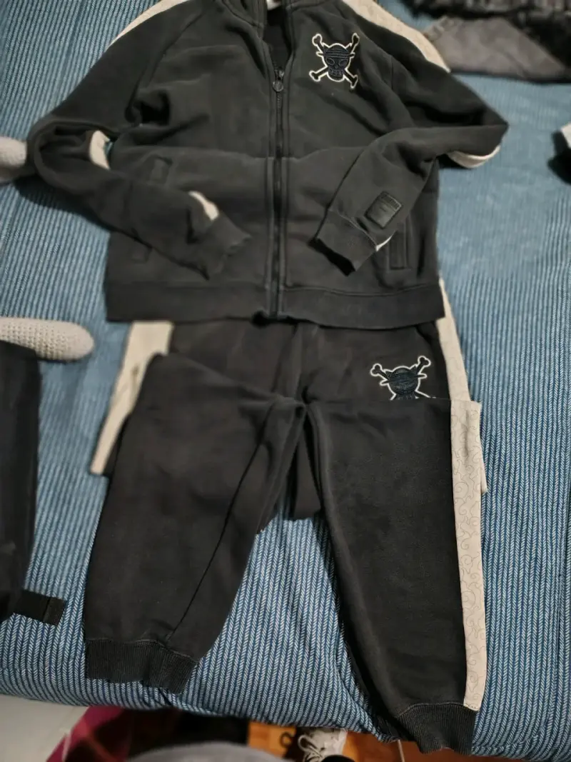 Conjunto deportivo niño negro - 1
