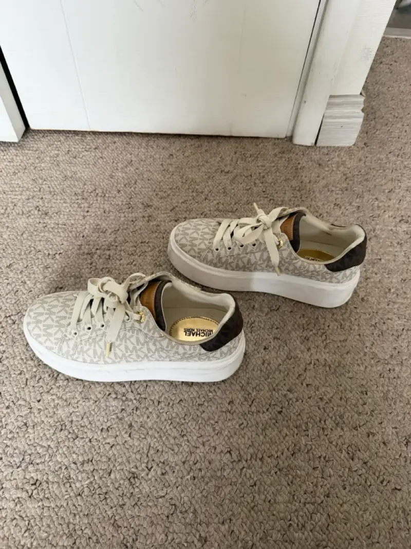Zapatillas beige Michael Kors - 4