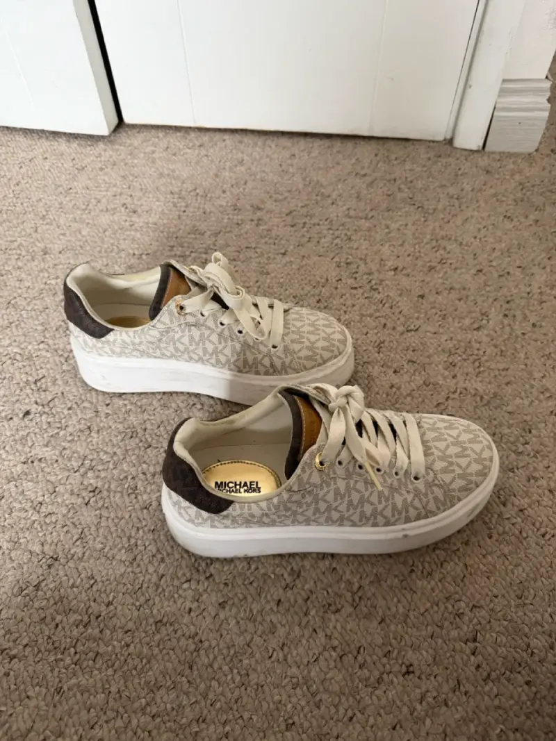 Zapatillas beige Michael Kors - 5