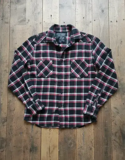 Camisa de franela a cuadros - miniatura 1