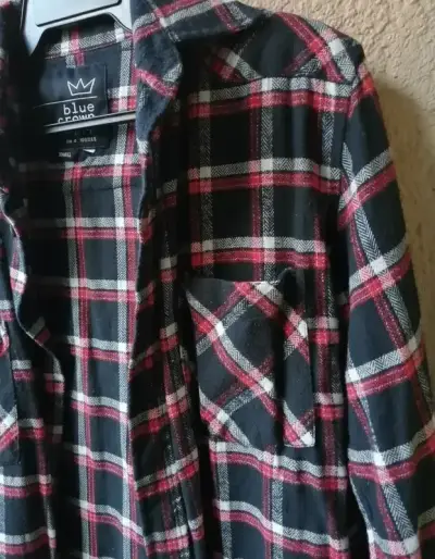 Camisa de franela a cuadros - miniatura 2