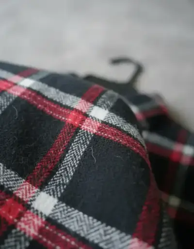 Camisa de franela a cuadros - miniatura 3