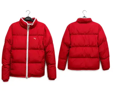 Chaqueta acolchada roja Puma - miniatura 1