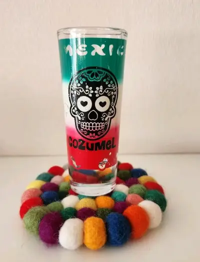 Vaso de tequila Cozumel México - miniatura 1