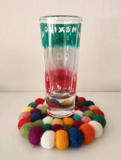 Vaso de tequila Cozumel México - miniatura 2