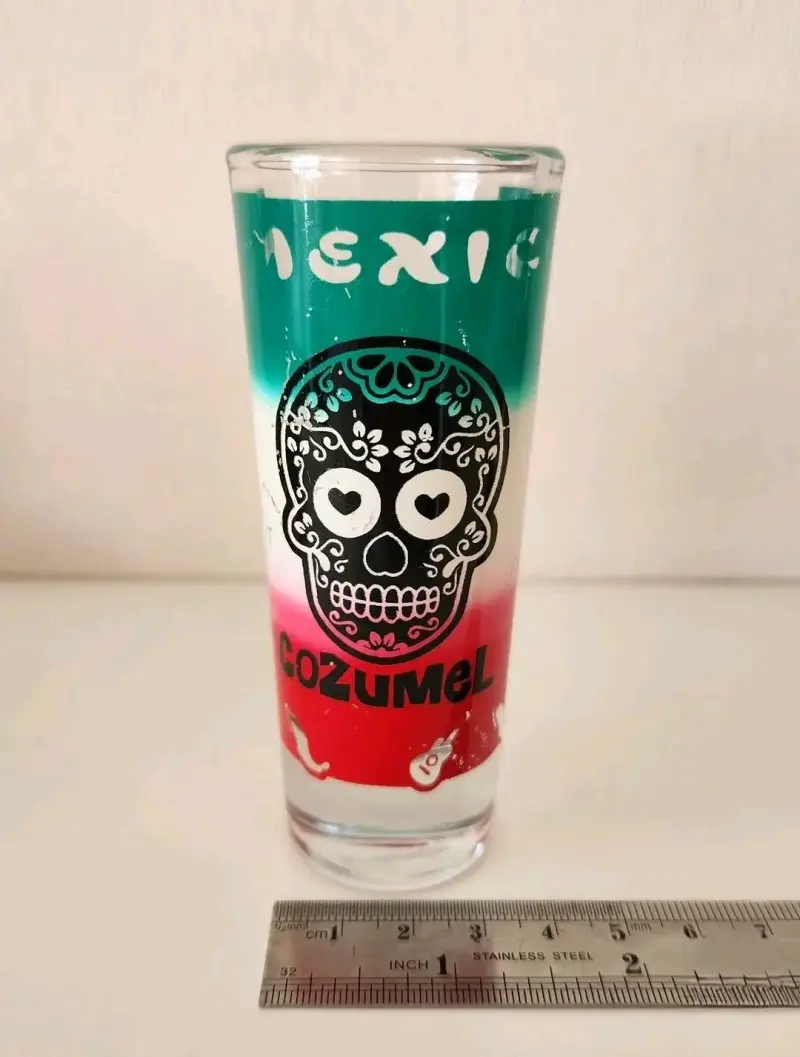 Vaso de tequila Cozumel México - 3