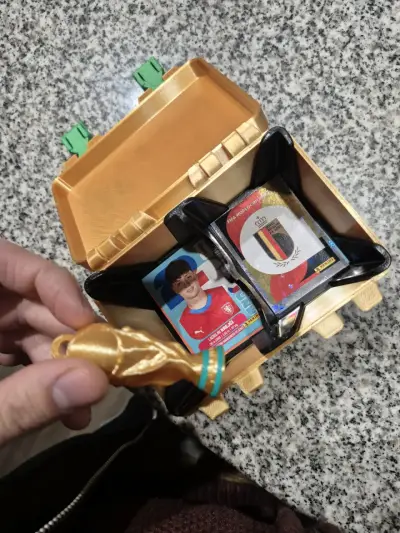 Caja porta laminas FIFA dorada - miniatura 5