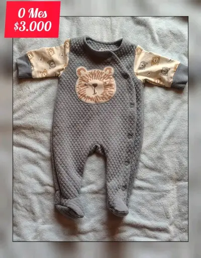Enteritos bebe 0-3 meses - miniatura 3