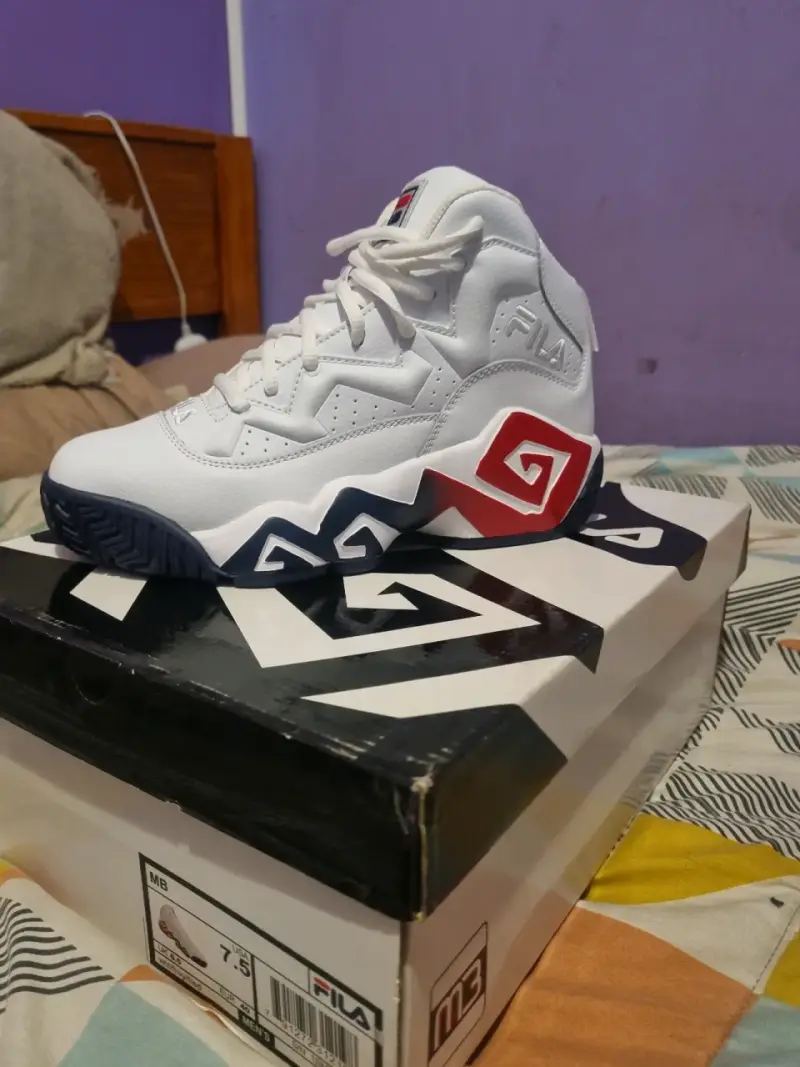 Zapatillas altas Fila blancas - 1