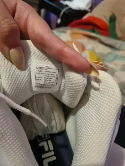 Zapatillas altas Fila blancas - miniatura 2