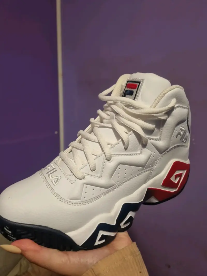 Zapatillas altas Fila blancas - 3