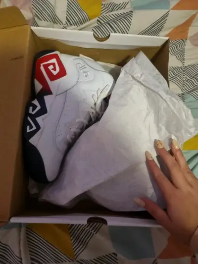 Zapatillas altas Fila blancas - miniatura 4