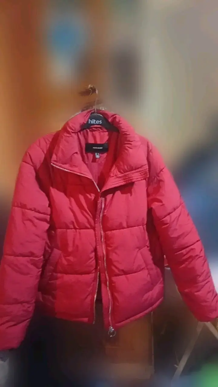 Chaqueta acolchada roja - 2