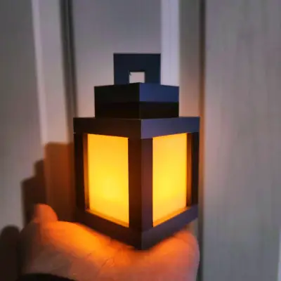 LAMPARA ESTILO MINECRAFT - miniatura 1