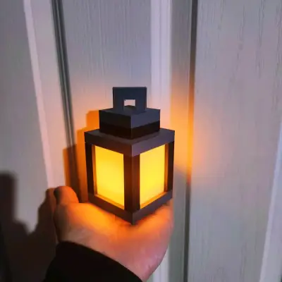 LAMPARA ESTILO MINECRAFT - miniatura 2