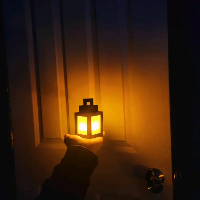 LAMPARA ESTILO MINECRAFT - 3