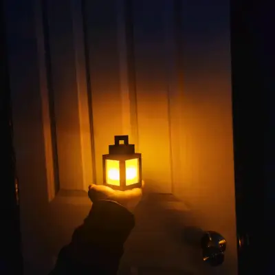 LAMPARA ESTILO MINECRAFT - miniatura 3