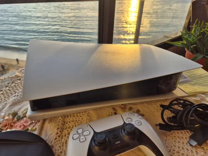Consola PlayStation 5  v disco+cntr+garantia+stand - 5