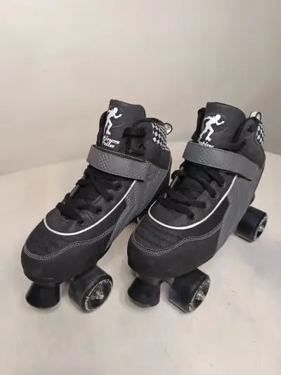 Patines Black  Quad Roller Skate - miniatura 2