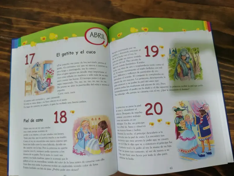 Libro 365 Historias infantil - 3