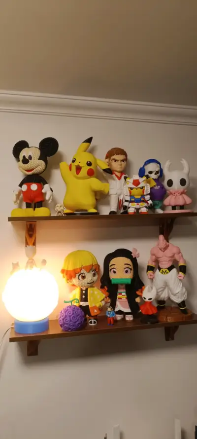 Figurina Pikachu amarilla 3d figuras - miniatura 1