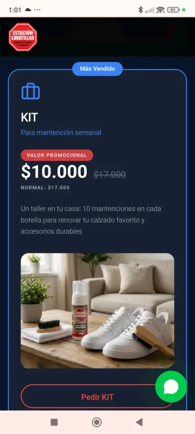 Kit de limpieza para zapatillas - miniatura 5