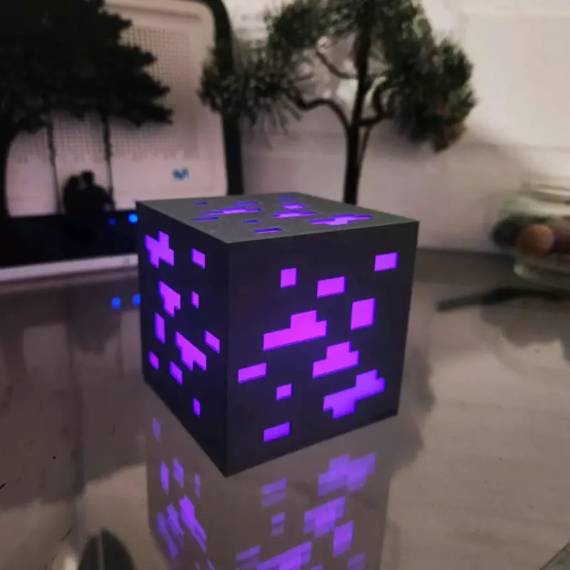 Lámpara cubo LED multicolores - 6