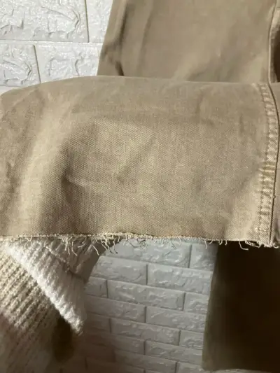 Pantalones zara beige anchos talla 40 - miniatura 4
