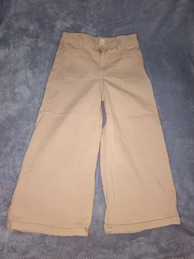 Polerón beige y jeans 2x7mil talla 8 - miniatura 2