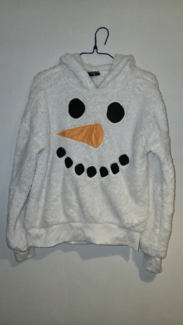 Polerón con diseño de muñeco de nieve - 2