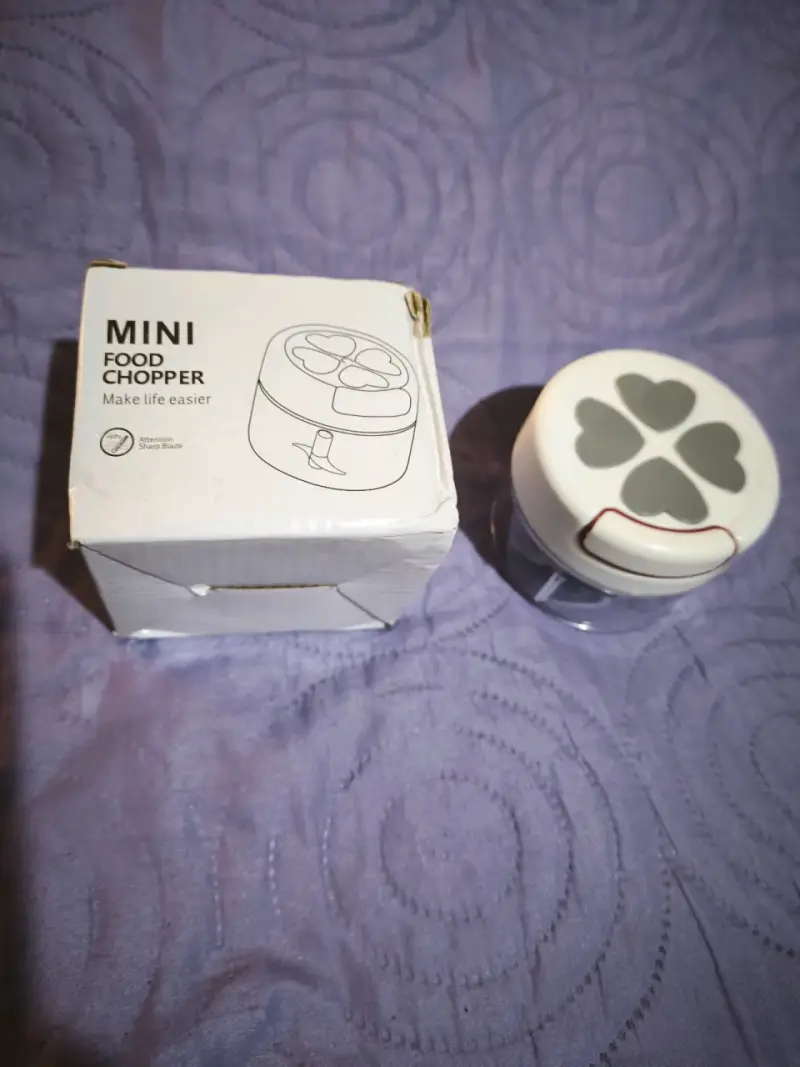 Mini picadora de alimentos
