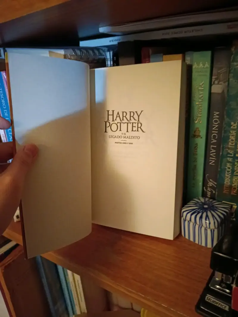 Libro Harry Potter y el legado maldito - 5