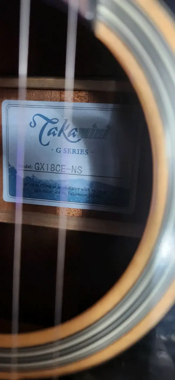 Guitarra Takamine GX18CE - 4