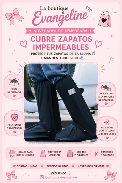 Cubre zapatos impermeables - miniatura 1