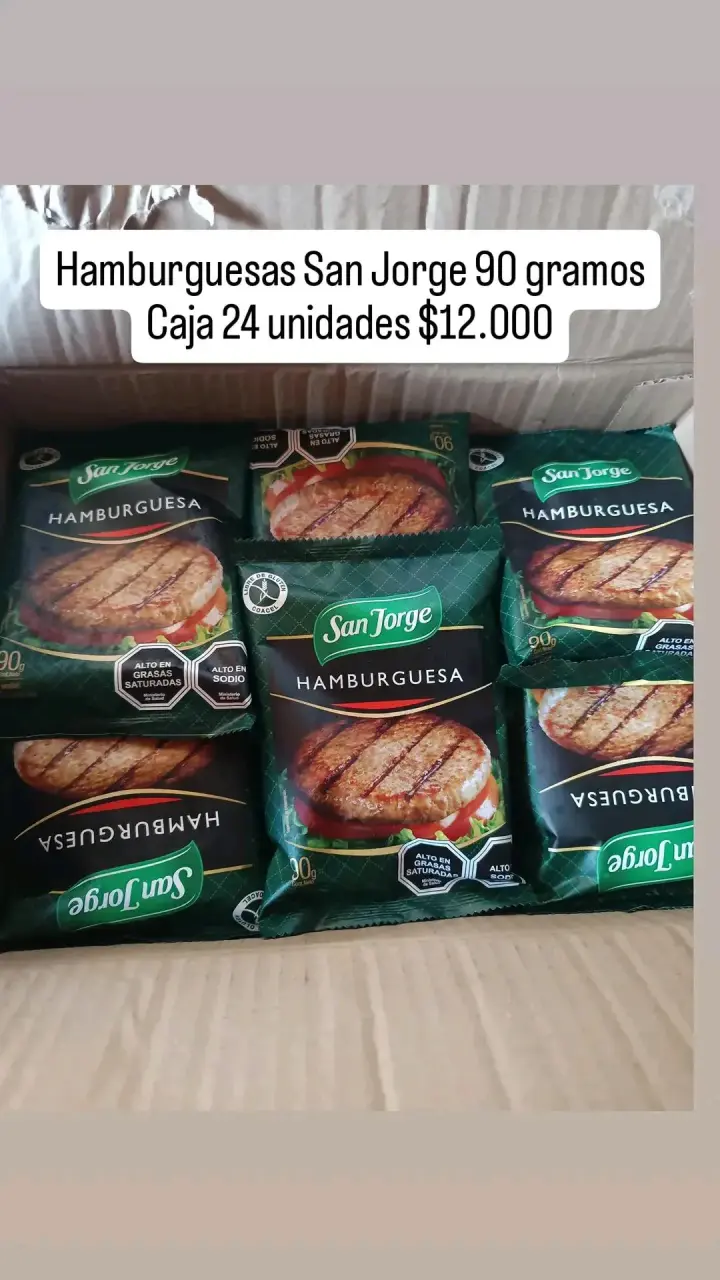 Hamburguesas San Jorge 90g