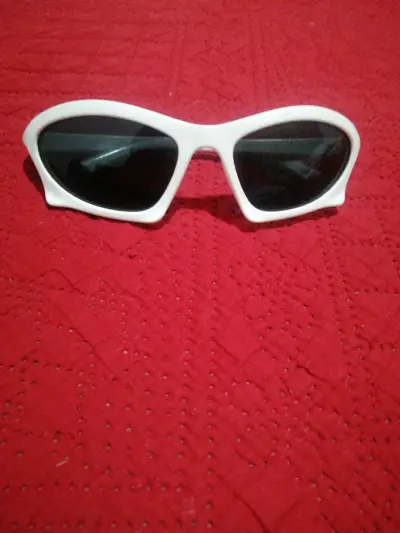 Lentes de sol blancos unixex - miniatura 3
