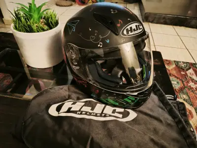 Casco moto HJC para niño. - miniatura 1