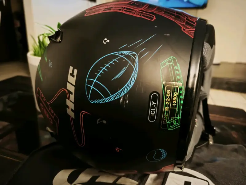 Casco moto HJC para niño. - 3