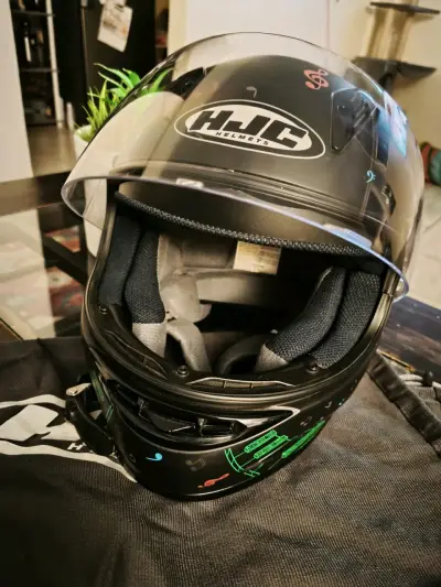 Casco moto HJC para niño. - miniatura 6