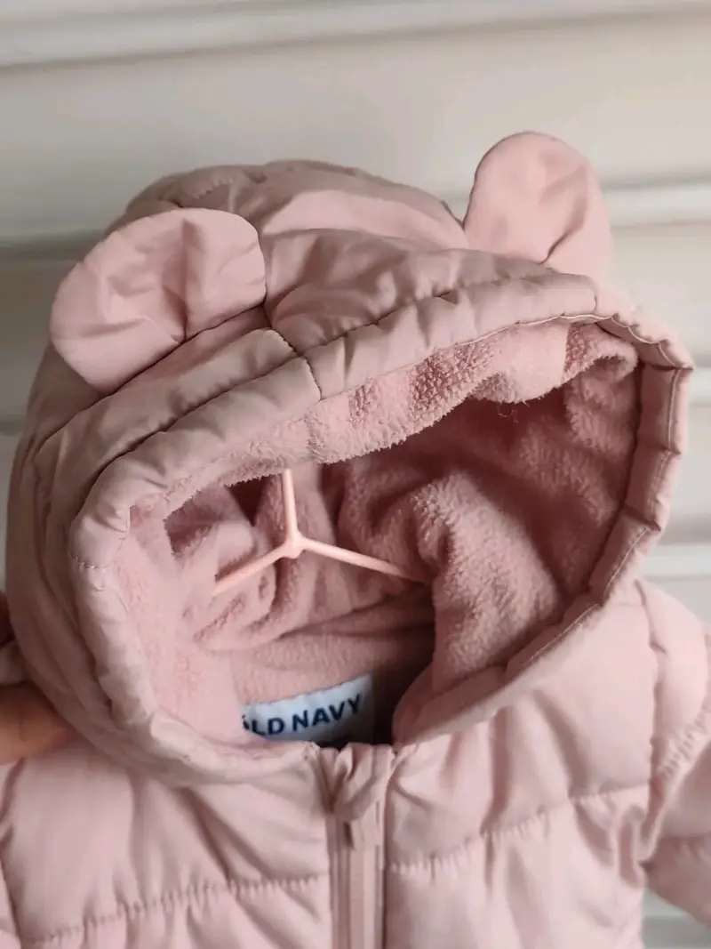 Chaqueta rosada para bebé - 2