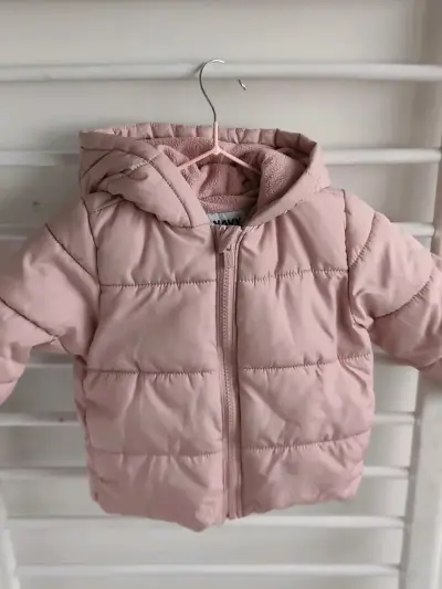 Chaqueta rosada para bebé - miniatura 3