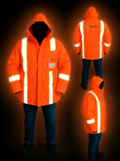 Chaqueta /Buzo reflecrabrereflectante naranja - miniatura 1
