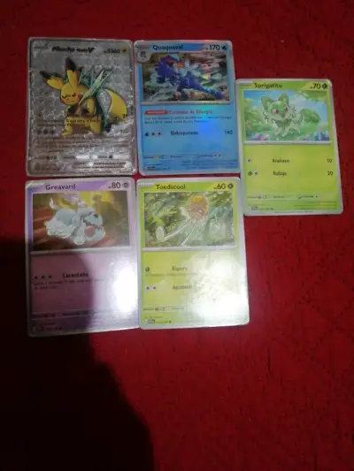 Lote de cartas Pokémon variadas - miniatura 1