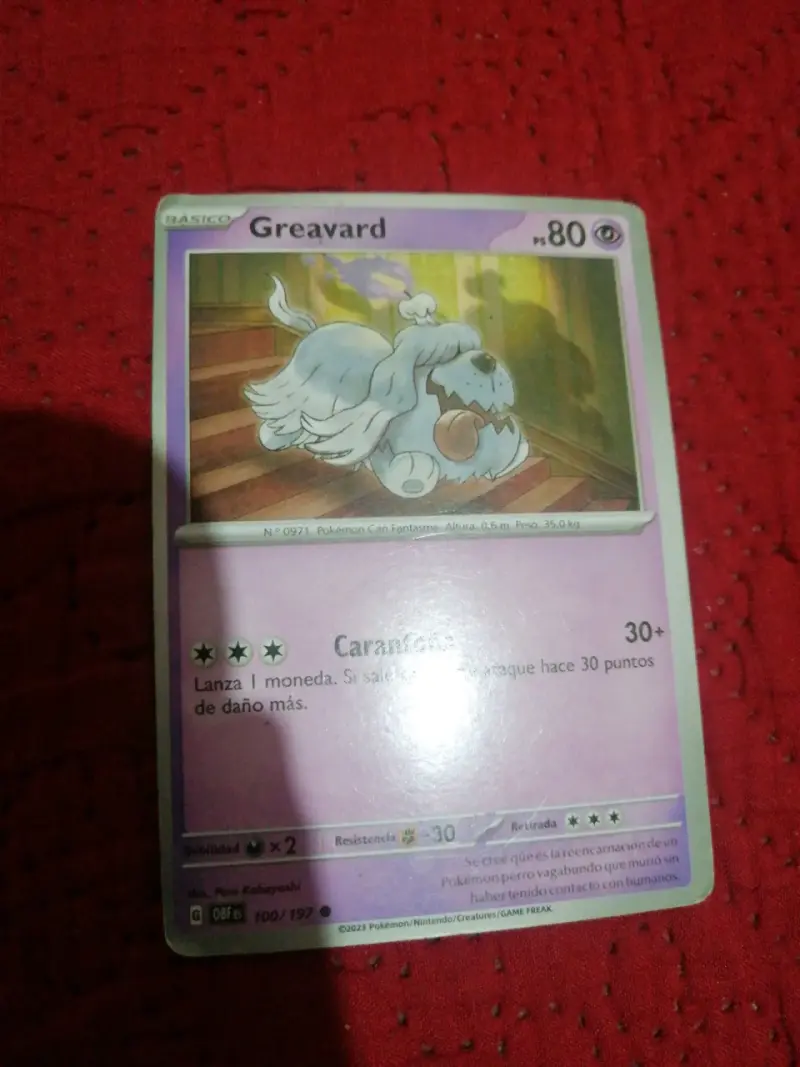 Lote de cartas Pokémon variadas - 5