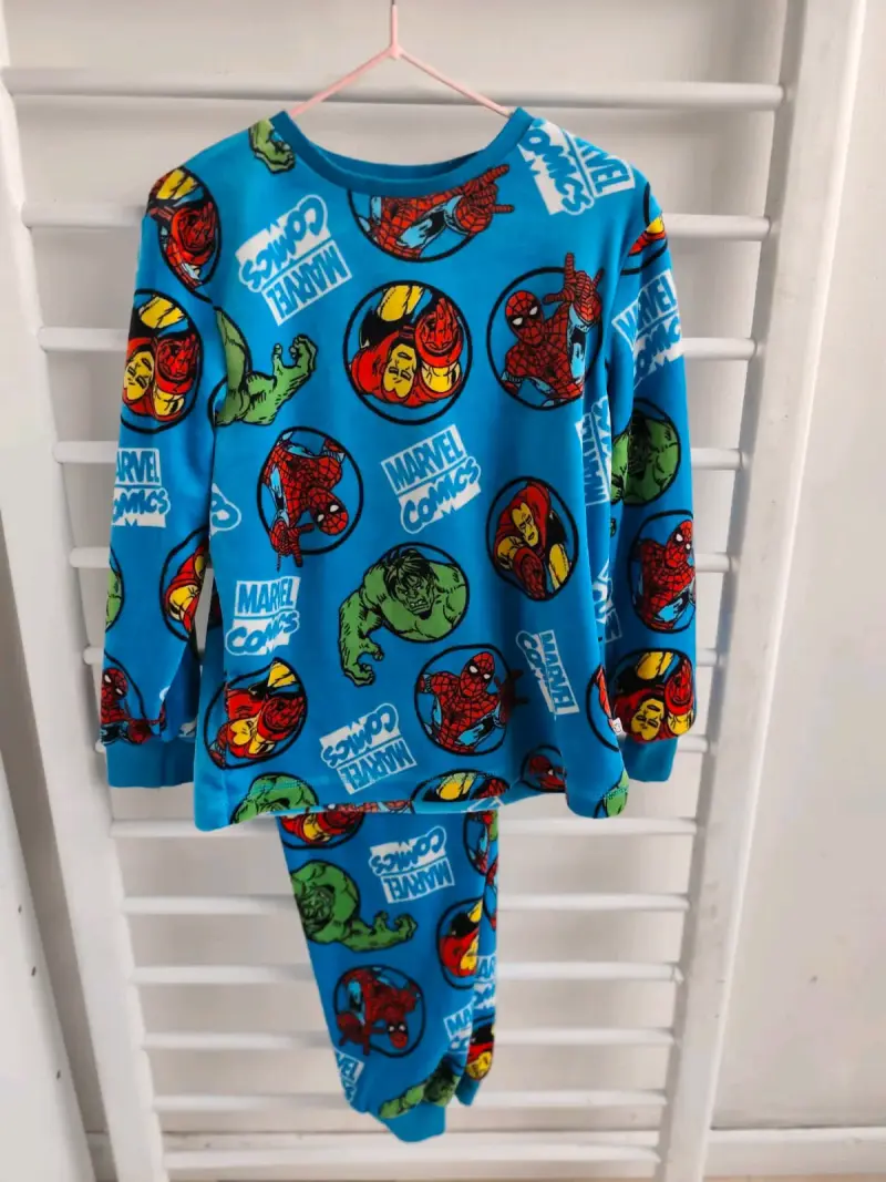 Pijama Marvel Comics azul - 1