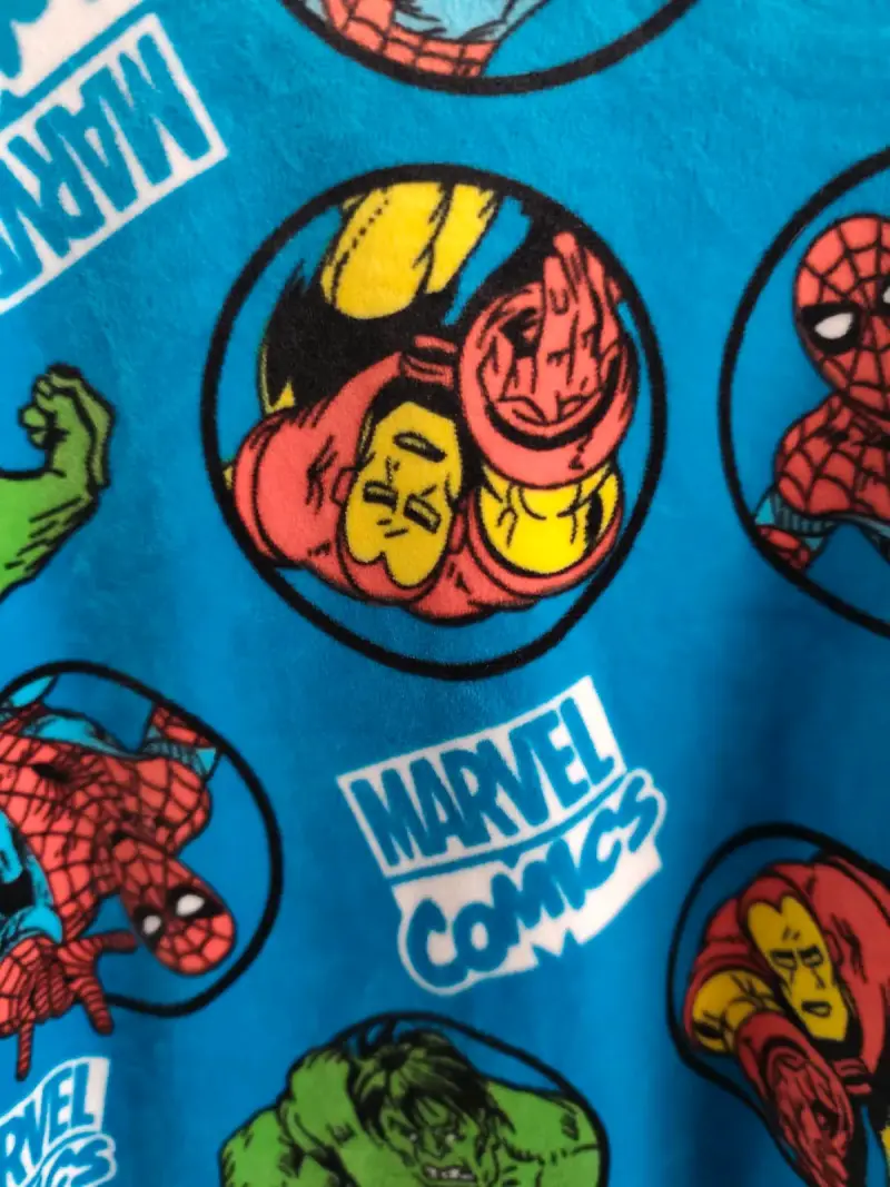 Pijama Marvel Comics azul - 2