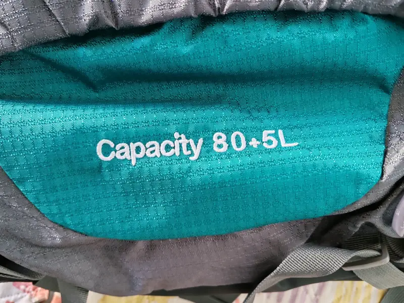 Mochila de senderismo 80+5L - 3