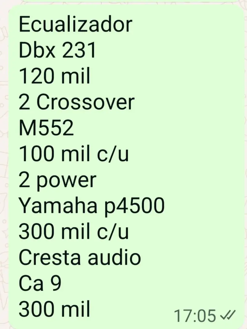Amplificador Yamaha P4500 - 3